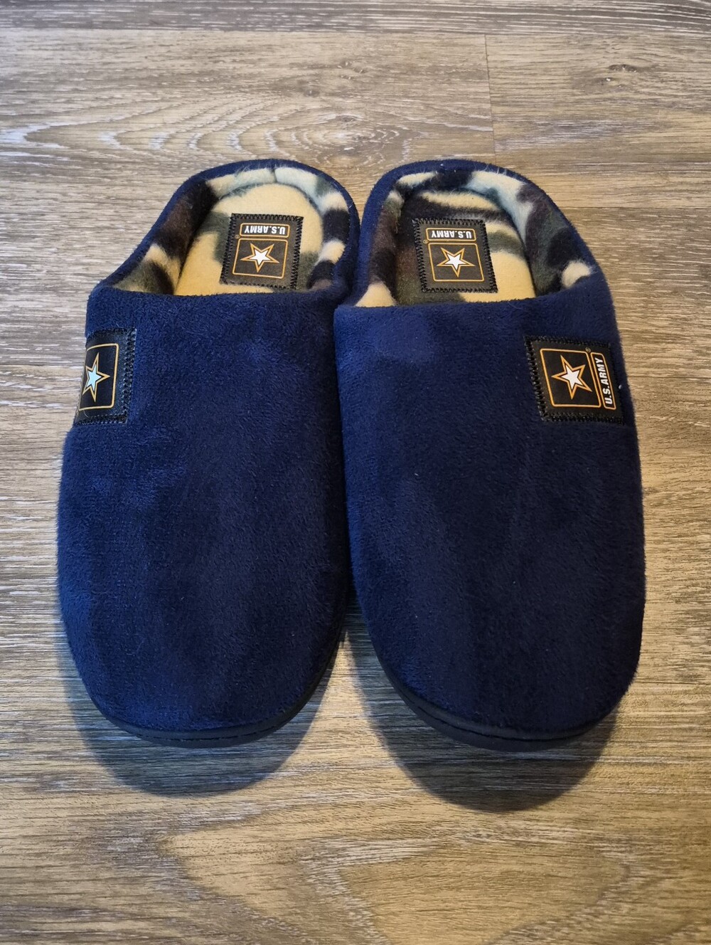 U.S. Army Camo Slippers